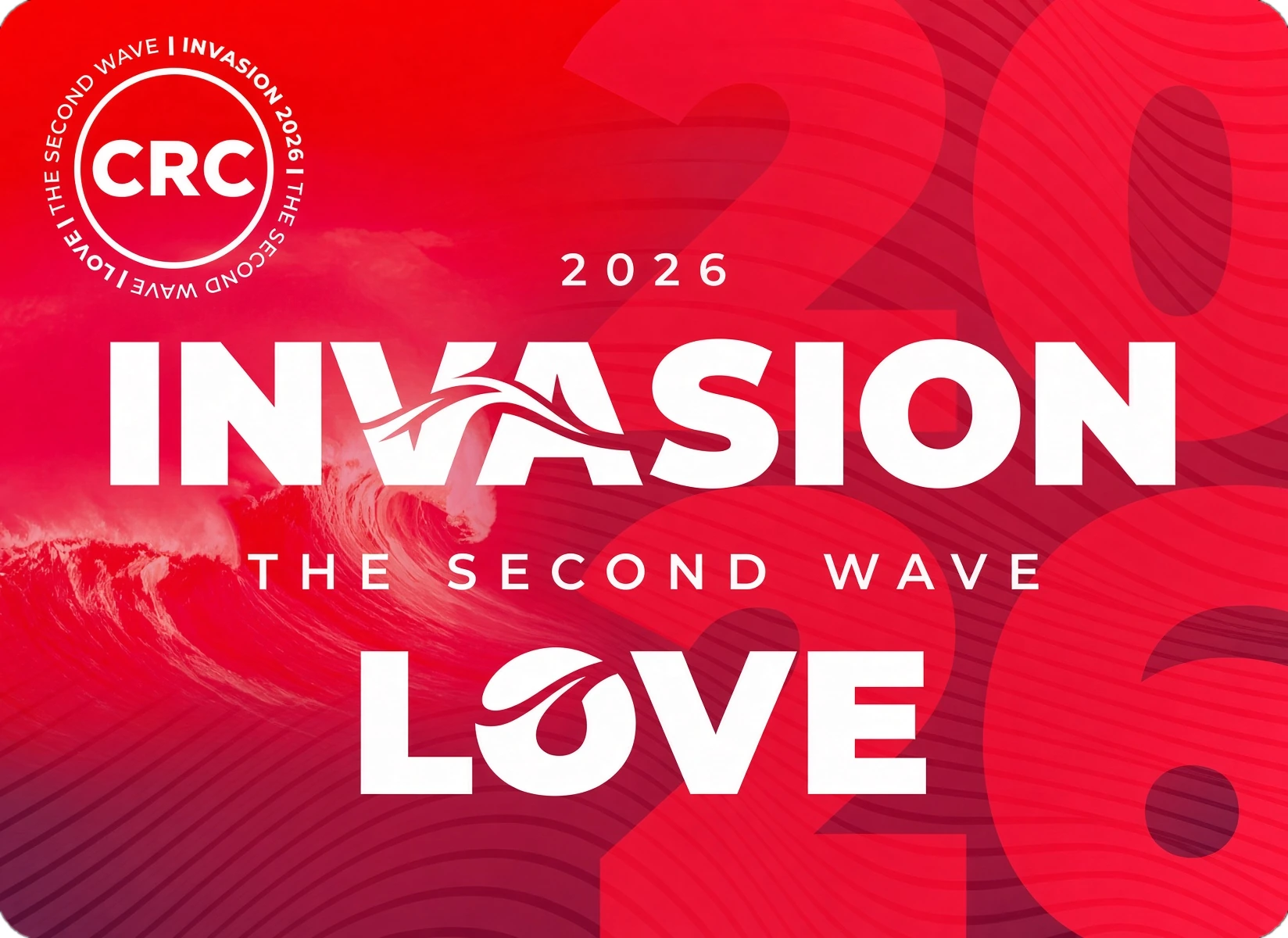 Invasion 2026. The second wave. Love.
